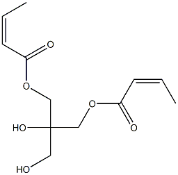  Bisisocrotonic acid 2-hydroxy-2-(hydroxymethyl)propane-1,3-diyl ester