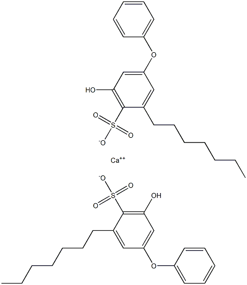 Bis(5-hydroxy-3-heptyl[oxybisbenzene]-4-sulfonic acid)calcium salt