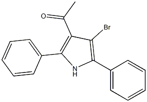  3-Acetyl-4-bromo-2,5-diphenyl-1H-pyrrole