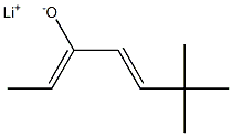 Lithium(2Z,4E)-6,6-dimethyl-2,4-heptadiene-3-olate