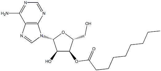 3'-O-Nonanoyladenosine Struktur