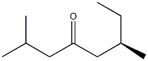 [R,(-)]-2,6-Dimethyl-4-octanone Structure