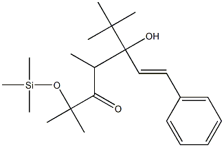 5-tert-Butyl-5-hydroxy-2,4-dimethyl-2-trimethylsilyloxy-7-phenyl-6-hepten-3-one