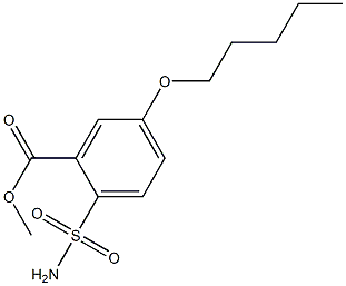 5-Pentyloxy-2-sulfamoylbenzoic acid methyl ester|