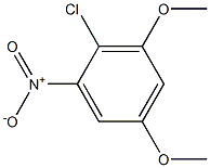 2-Chloro-3,5-dimethoxy-1-nitrobenzene Structure