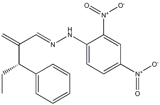 [S,(-)]-2-Methylene-3-phenylvaleraldehyde 2,4-dinitrophenylhydrazone