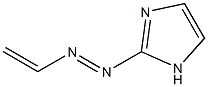 2-[(E)-[エテニル]アゾ]-1H-イミダゾール 化学構造式