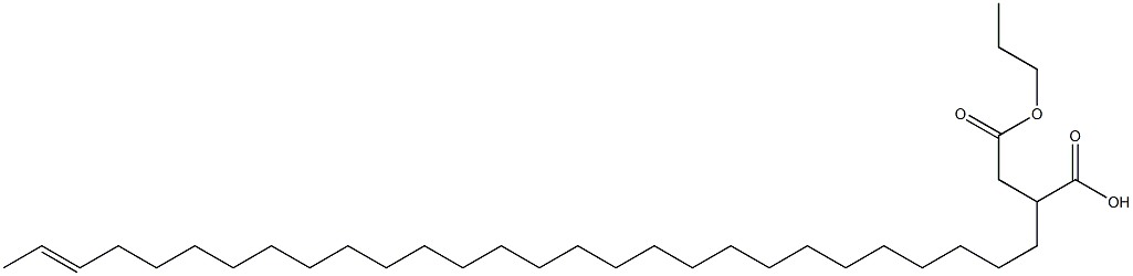 2-(26-Octacosenyl)succinic acid 1-hydrogen 4-propyl ester Structure