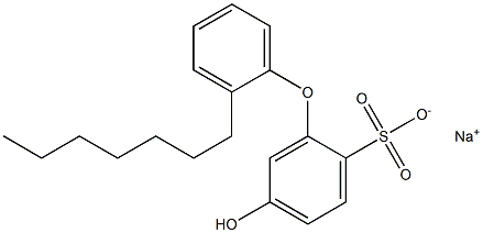 5-Hydroxy-2'-heptyl[oxybisbenzene]-2-sulfonic acid sodium salt