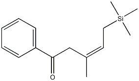 [(Z)-3-Methyl-5-oxo-5-phenyl-2-pentenyl]trimethylsilane