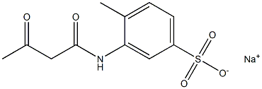 3-(Acetoacetylamino)-4-methylbenzenesulfonic acid sodium salt