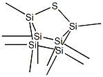1,2,2,3,3,4,5,5,6,6-Decamethyl-1,2,3,4,5,6-hexasila-7-thiabicyclo[2.2.1]heptane