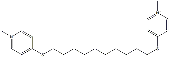 4,4'-[1,10-Decanediylbis(thio)]bis(1-methylpyridinium)
