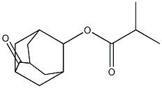 6-(Isobutyryloxy)adamantan-2-one Struktur