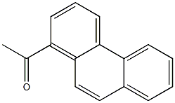 1-Acetylphenanthrene Structure