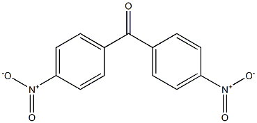 4,4'-ジニトロベンゾフェノン 化学構造式