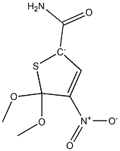  2-Carbamoyl-4-nitro-5,5-dimethoxy-2,5-dihydrothiophen-2-ide