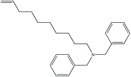 (9-Decenyl)dibenzylamine Struktur
