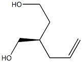 [R,(+)]-2-Allyl-1,4-butanediol 结构式