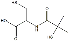 3-Mercapto-2-(2-mercapto-2-methylpropionylamino)propionic acid
