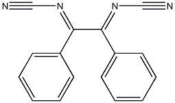 1,2-Bis(cyanoimino)-1,2-diphenylethane Structure