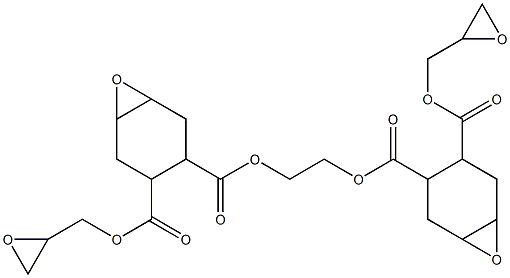  Bis[2-(glycidyloxycarbonyl)-4,5-epoxy-1-cyclohexanecarboxylic acid]ethylene ester