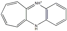 5H-シクロヘプタ[b]キノキサリン-11-カチオン 化学構造式