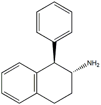 (1R,2R)-1-Phenyl-1,2,3,4-tetrahydronaphthalen-2-amine Structure