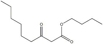 3-Ketopelargonic acid butyl ester Structure