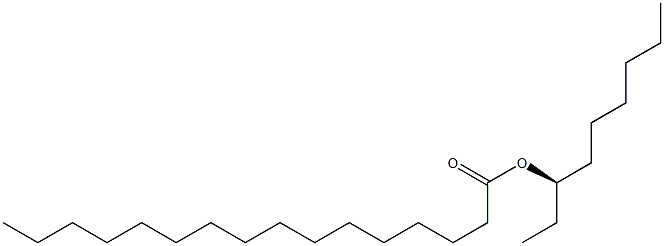 (+)-Palmitic acid [(R)-nonane-3-yl] ester Structure