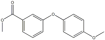 3-(4-Methoxyphenoxy)benzoic acid methyl ester