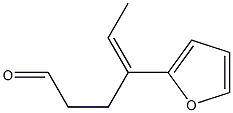 4-(2-Furanyl)-4-hexen-1-al