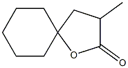 2,2-Pentano-4-methyl-3,4-dihydrofuran-5(2H)-one Structure