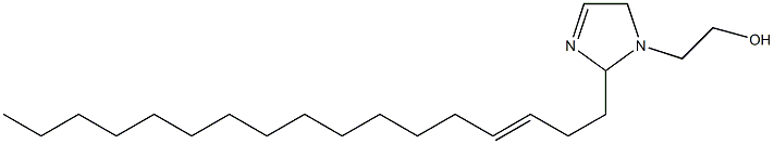 2-(3-Heptadecenyl)-3-imidazoline-1-ethanol 结构式
