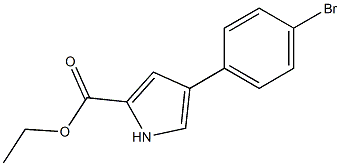  4-(4-Bromophenyl)-1H-pyrrole-2-carboxylic acid ethyl ester