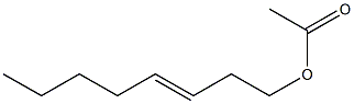 Acetic acid 3-octenyl ester Struktur