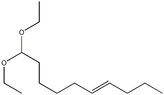 6-Decenal diethyl acetal Struktur