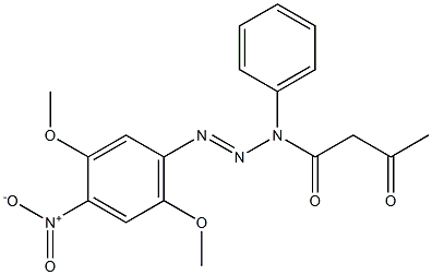 4-[(N-Acetoacetyl-N-phenylamino)azo]-2,5-dimethoxy-1-nitrobenzene