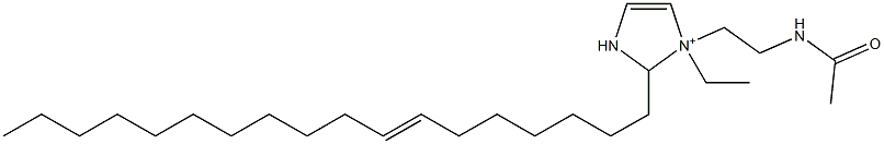  1-[2-(Acetylamino)ethyl]-1-ethyl-2-(7-octadecenyl)-4-imidazoline-1-ium