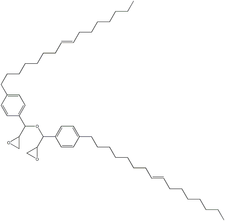 4-(8-Hexadecenyl)phenylglycidyl ether 结构式
