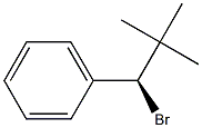 (+)-[(R)-1-Bromo-2,2-dimethylpropyl]benzene Struktur
