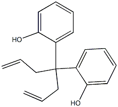 Diallyl-bis(hydroxyphenyl)methane Structure