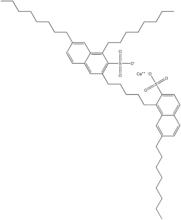  Bis(1,7-dioctyl-2-naphthalenesulfonic acid)calcium salt