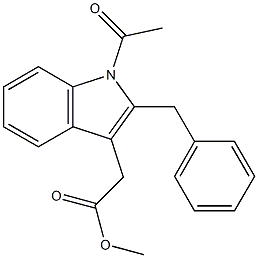 2-(1-Acetyl-2-benzyl-1H-indol-3-yl)acetic acid methyl ester