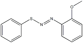 1-[(Phenylthio)azo]-2-methoxybenzene