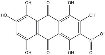 1,2,4,5,7,8-Hexahydroxy-3-nitro-9,10-anthraquinone