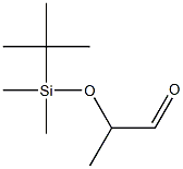 2-(tert-Butyldimethylsiloxy)propanal Struktur