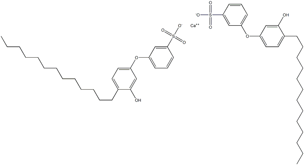 Bis(3'-hydroxy-4'-tridecyl[oxybisbenzene]-3-sulfonic acid)calcium salt