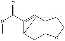 2,3,3a,6,7,7a-Hexahydro-3,6-methanobenzofuran-5-carboxylic acid methyl ester Structure