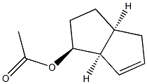Acetic acid (1S,2S,5S)-bicyclo[3.3.0]oct-7-en-2-yl ester,,结构式